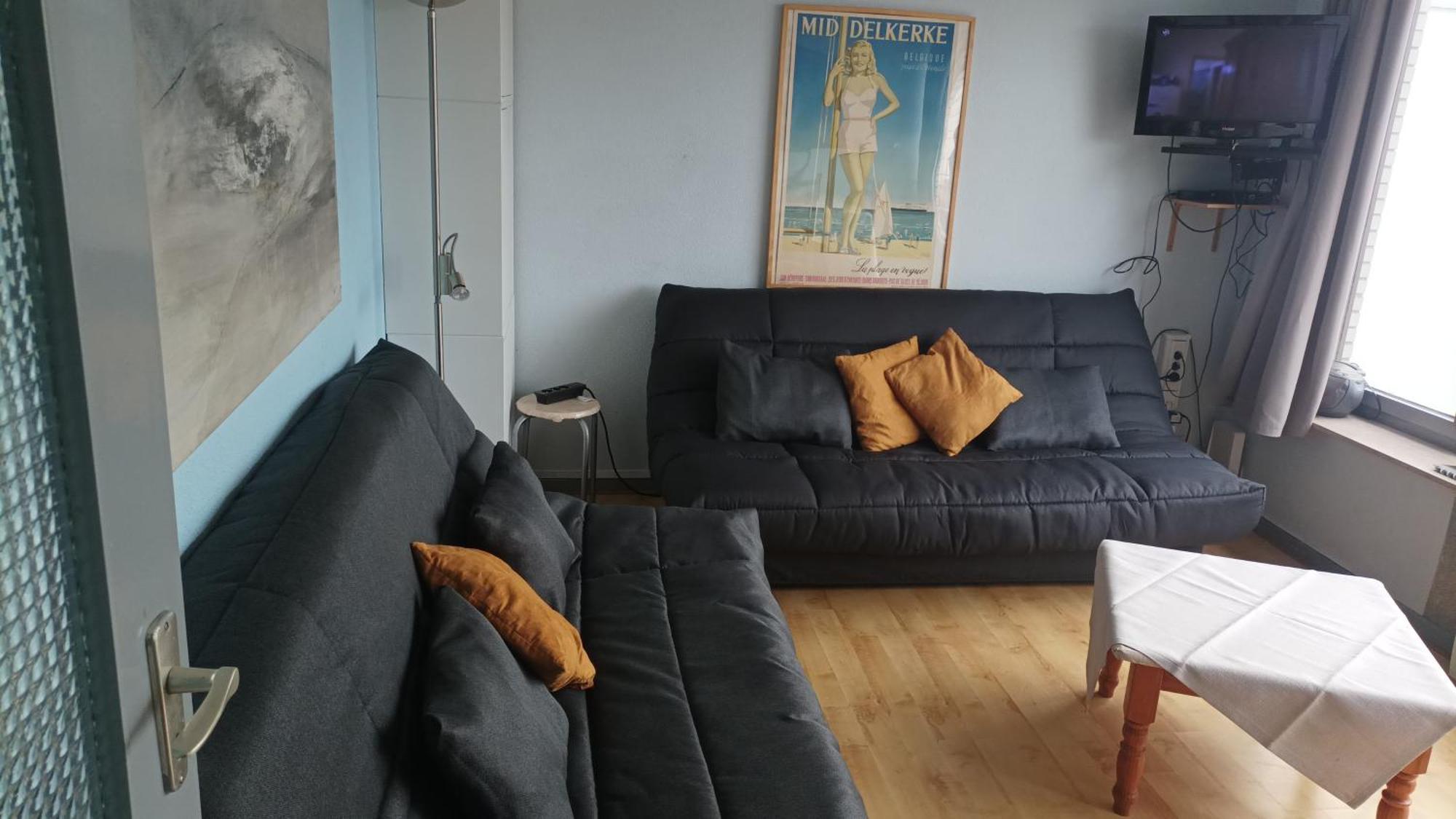 Knusse Met Groot Terras Te Middelkerke! Appartamento